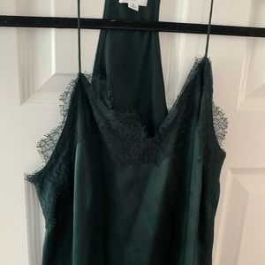 Cami NYC racer back lace cami